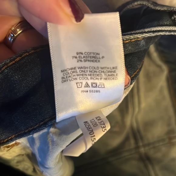 Sz4 express cut off Jean shorts - Picture 6 of 6